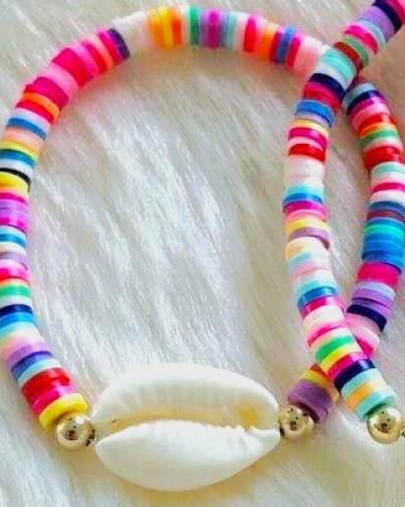 Pack 2 Bracelet En Perle Heishi & Wed3a thumbnail 3