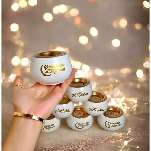 Pack Ramadan Élégant – Mbikhra Encensoir Ramadan Kareem & Fanous