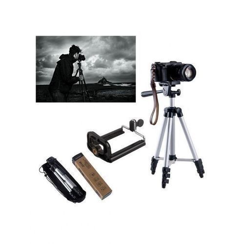 Tripod Support En Aluminium Pour Telephone Et Dappareil Photo