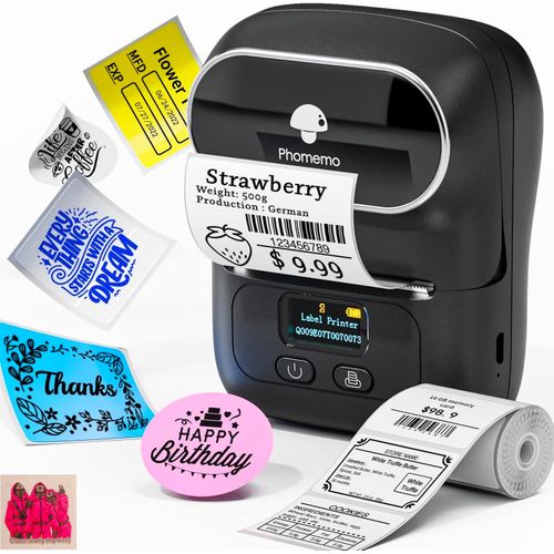 Imprimante D'étiquettes Thermique 58mm Sans Fil + Sticker Choose