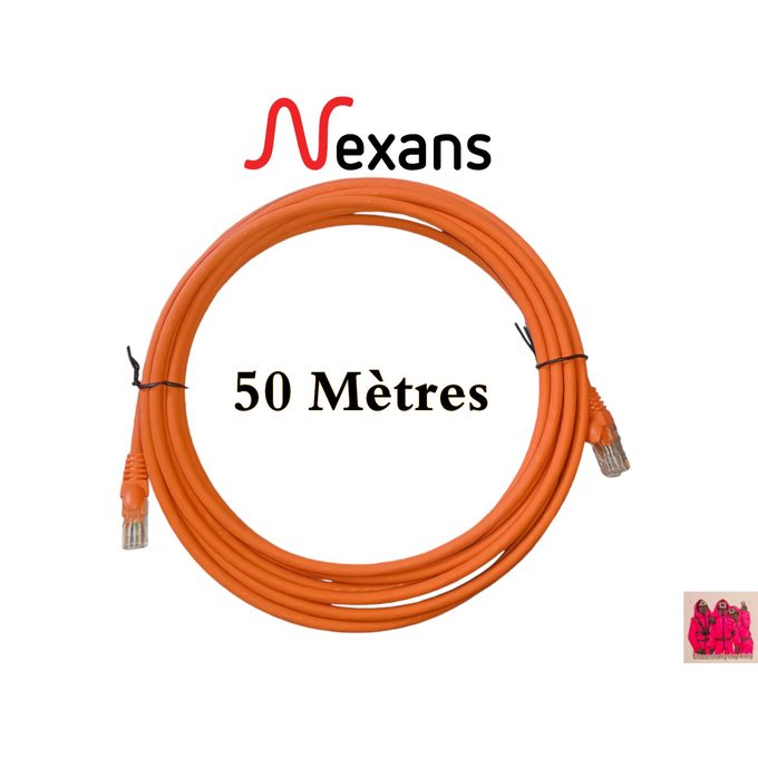 Cable Rj45 Cat6 High Speed 50m