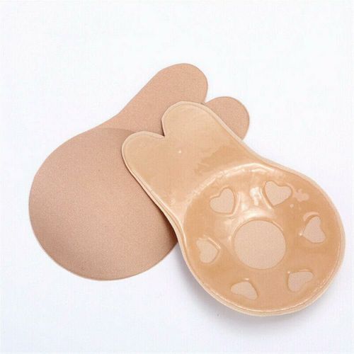 1 Paire De Silicone Réutilisable Soulever Le Soutien-gorge Invisible Pour Tétons