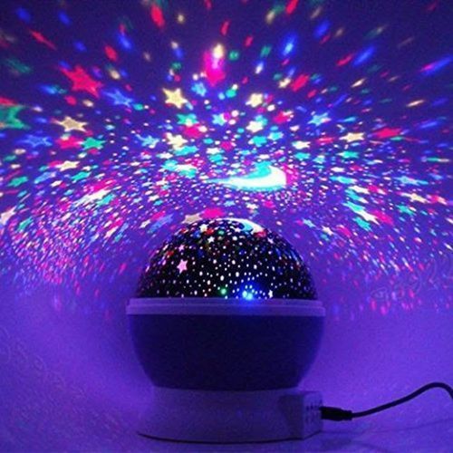 Star Master Projecteur De Lumière Étoiles Lune Ciel Brillante Pour Chambre Enfant Et Bébé, Aide À Dormir