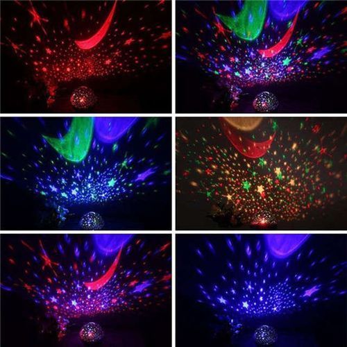 Star Master Projecteur De Lumière Étoiles Lune Ciel Brillante Pour Chambre Enfant Et Bébé, Aide À Dormir thumbnail 3