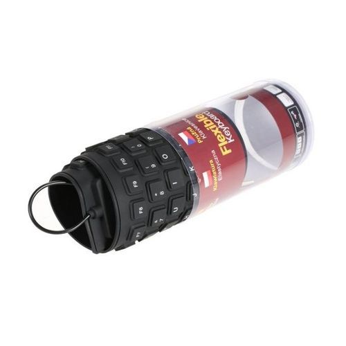 Clavier Flexible en Silicone USB (85 Touches) – Étanche, Pliable et Bilingue Anglais/Arabe 