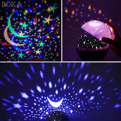 Star Master Projecteur De Lumière Étoiles Lune Ciel Brillante Pour Chambre Enfant Et Bébé