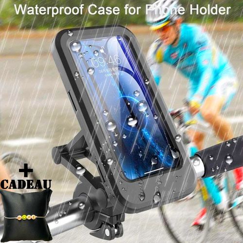 Support De Téléphone Étanche Tactile 360° Pour Moto Vélo thumbnail 3