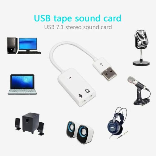 Adaptateur Usb Carte Son 7.1