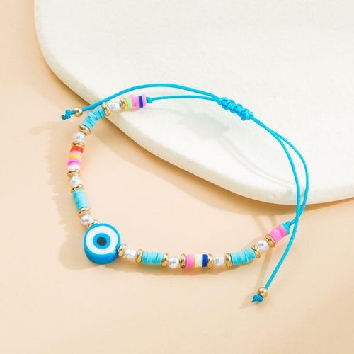 Bracelet Perle Ciel Heishi & Ciel Big Oeil thumbnail 3