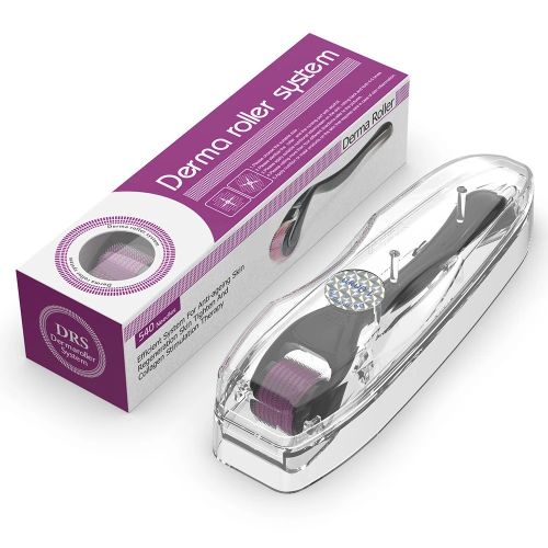 Roller Micro Aiguille En Titane 540 Pour Régénérations De Peau + Sticker Choose thumbnail 1
