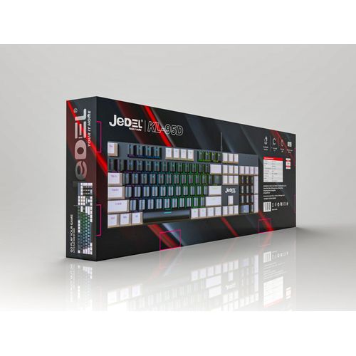 Clavier Gaming Mécanique 104 Keys Rgb Red Switch 