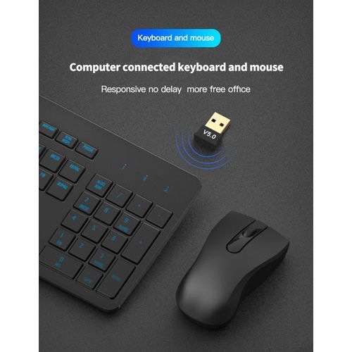 Usb Bluetooth 5.0 Adaptateur Émetteur Récepteur Audio Bluetooth For Win 8 Win 10