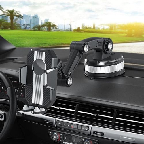 Support Téléphone Voiture Avec Bras Articulé Multifonctionnel