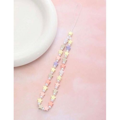 Sangle Lanière Phone Strap White & Etoile + Sticker Choose