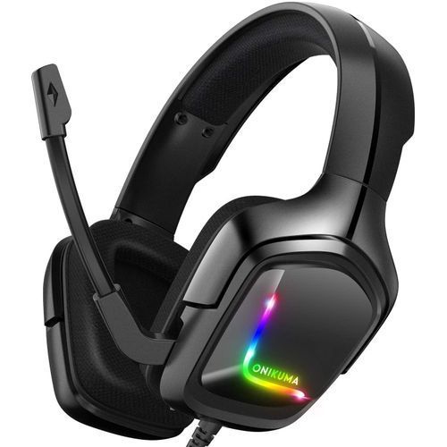 K20 Casque Gaming Rgb Stéréo Led Pour Pc Ps4 Xbox One 