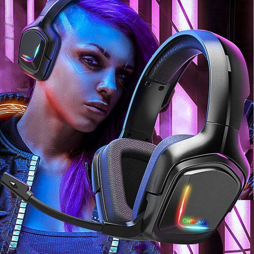 K20 Casque Gaming Rgb Stéréo Led Pour Pc Ps4 Xbox One  thumbnail 3