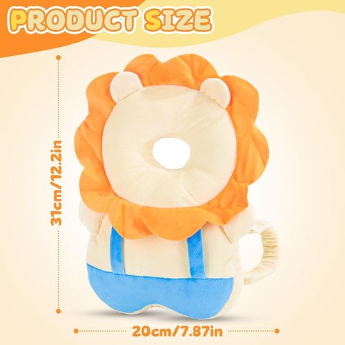 Coussin De Protection Bébé Anti-chute – Design Lion + Sticker thumbnail 1