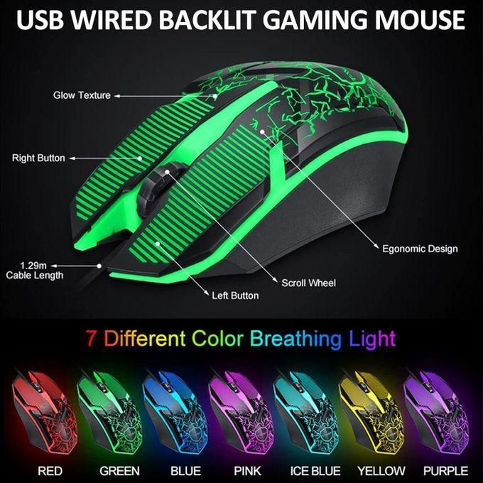 Pack Pro Gaming 3in1 Clavier 87 Touches, Souris & Tapis thumbnail 4