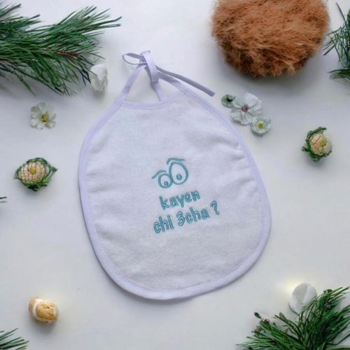 Bavoir Pour Bébé - Tablier D'alimentation "kayen Hi 3cha ?"