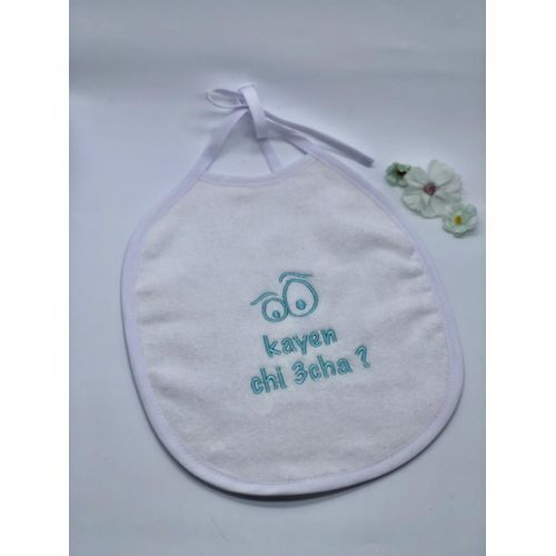 Bavoir Pour Bébé - Tablier D'alimentation "kayen Hi 3cha ?"