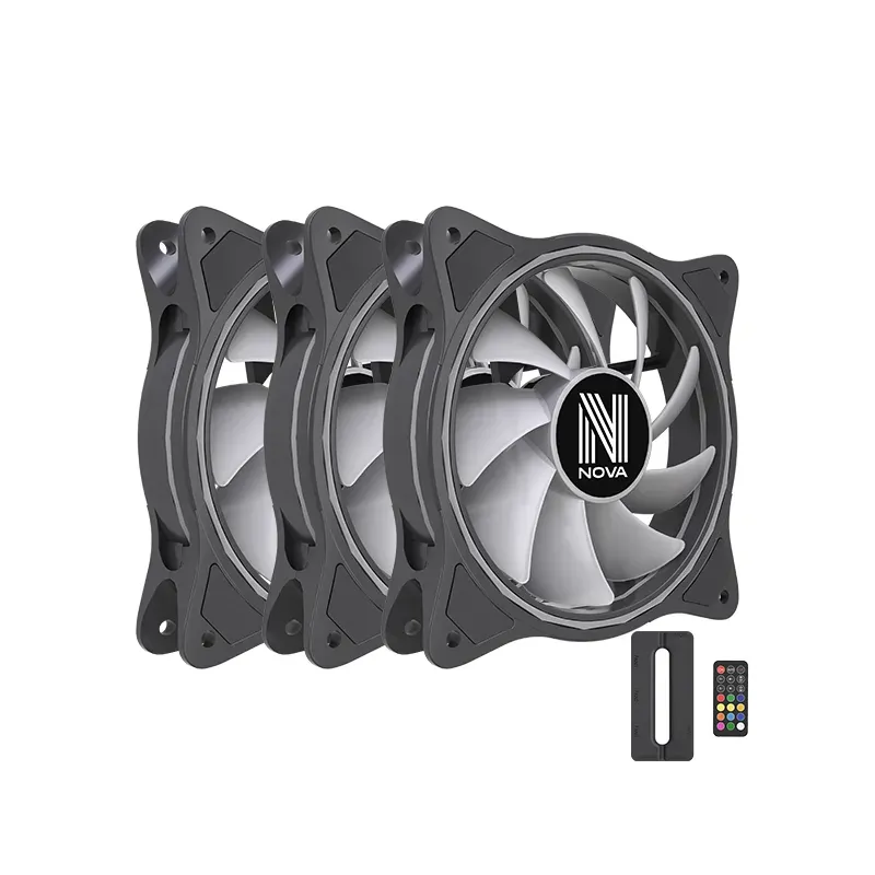 Composants Blazeflow Argb 3 Pack Noir