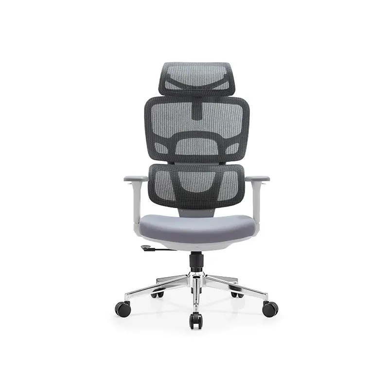 <p></p><p>La <strong>NOVA SEBOU Gris</strong> allie élégance et confort pour vos longues journées de travail. Son <strong>dossier en maille respirante</strong> et son <strong>assise en tissu doux</strong> assurent un soutien agréable. Grâce à sa <strong>hauteur réglable (120-129.5CM)</strong> et sa <strong>base en nylon 340mm</strong> testée selon les normes <strong>BIFMA</strong>, cette <strong>chaise ergonomique</strong> supporte jusqu’à <strong>136KG</strong> et garantit une utilisation fluide avec ses <strong>roulettes 60mm</strong> durables.</p> thumbnail 4