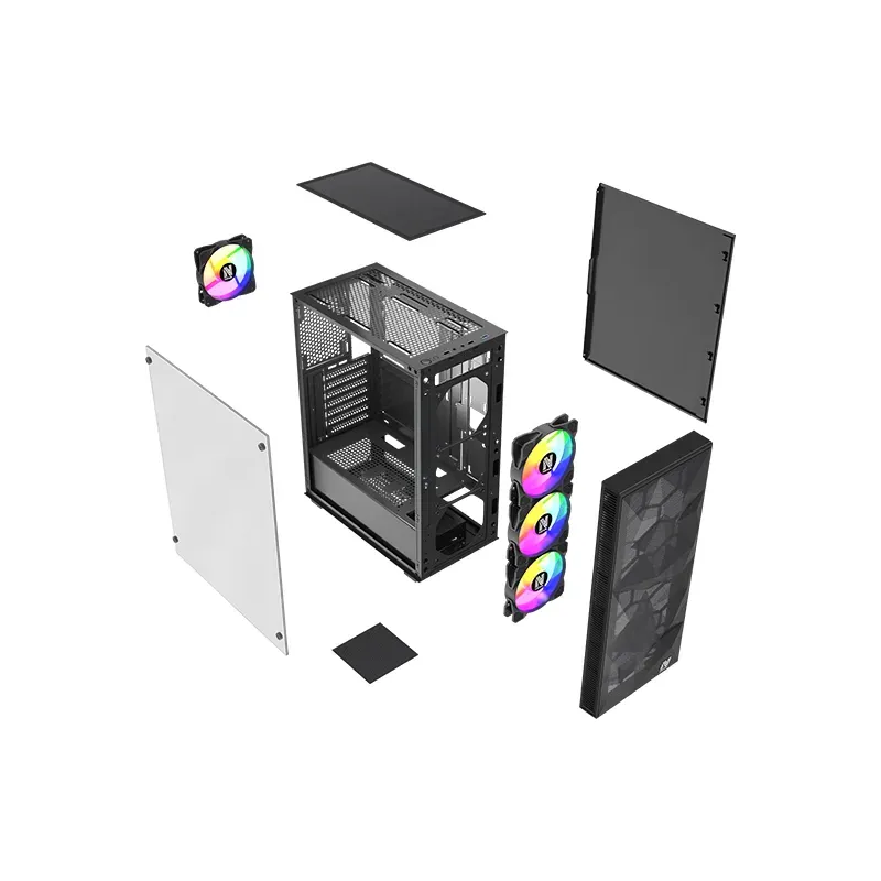 <p>Le <strong>NOVA VANDAL PS195-1 Noir</strong> est un <strong>Boitier Gamer</strong> élégant au <strong>format Moyen Tour</strong>, idéal pour les configurations performantes. Conçu pour accueillir les cartes mères <strong>ATX</strong>, <strong>MICRO-ATX</strong> <strong>et ITX</strong>, il répond aux besoins des gamers à la recherche de puissance et de flexibilité.</p>