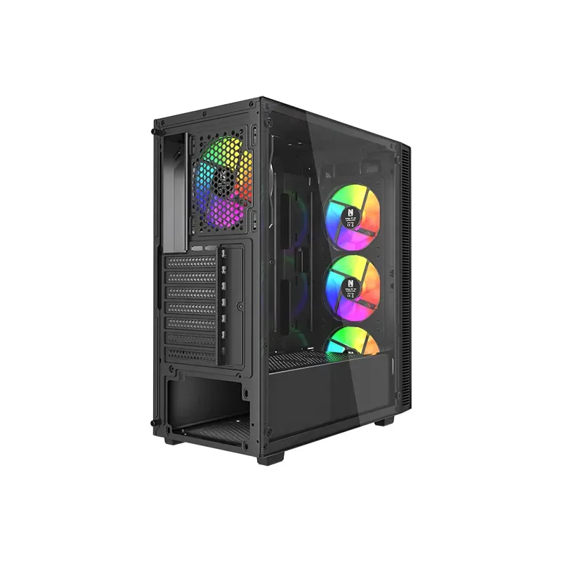 <p>Le <strong>NOVA VANDAL PS195-1 Noir</strong> est un <strong>Boitier Gamer</strong> élégant au <strong>format Moyen Tour</strong>, idéal pour les configurations performantes. Conçu pour accueillir les cartes mères <strong>ATX</strong>, <strong>MICRO-ATX</strong> <strong>et ITX</strong>, il répond aux besoins des gamers à la recherche de puissance et de flexibilité.</p>