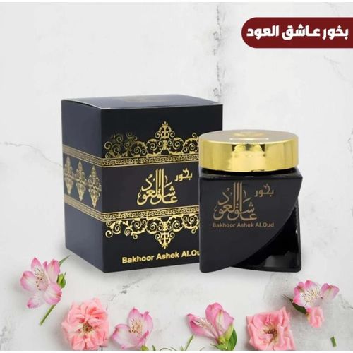 Almas Pack Bakhoor Ashek Al Oud, Encens Luxueux De Qualité Supérieure 30g Et Spray Ashek Al Oud 500ml thumbnail 3