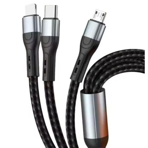 Câble De Données Turbo 3 En 1 Tressé