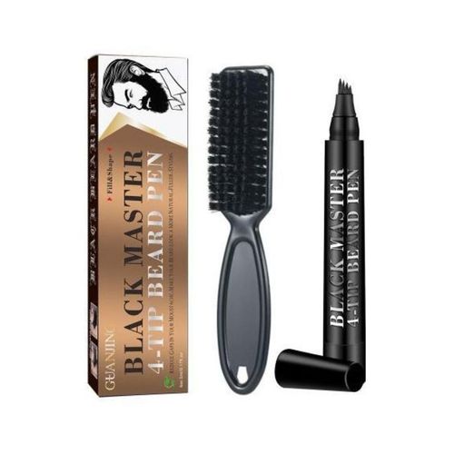 Stylo À Barbe À 4 Pointes -stylo De Remplissage De Barbe Fd