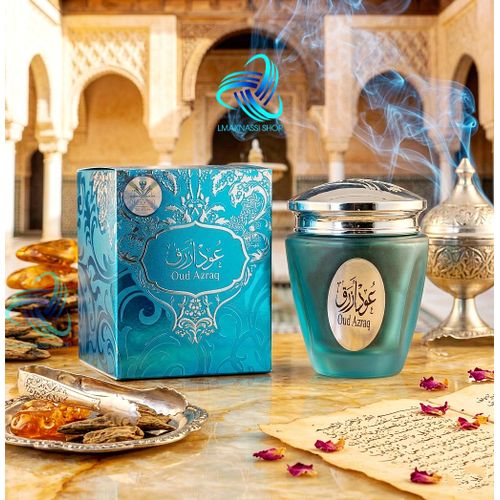 Almas Bakhoor Oud Azraq Encens Luxueux De Qualité Supérieur thumbnail 3