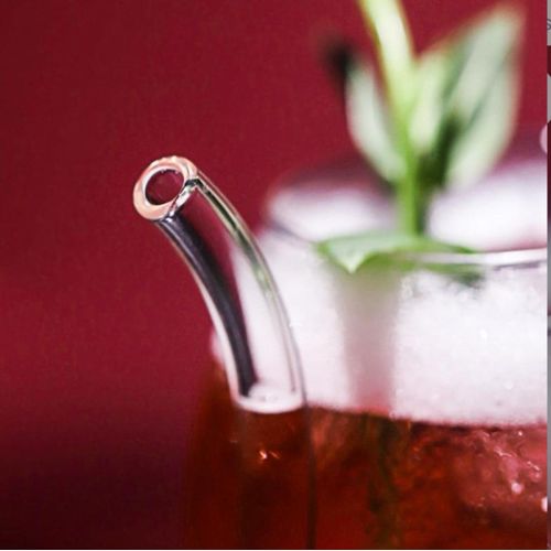 Pack 2 Verre Créatif Avec Paille, Verre À Cocktails, Tasse À Boire Du Lait, Jus De Succion, Degré De Chaleur, Haute Qualité, 200ml. thumbnail 3