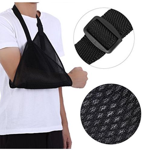 Bandoulière, Brassard En Maille Réglable, Support Dépaule Réglable, Écharpe De Bras Légère Et Respirante, Disponible Pour Femmes Et Hommes