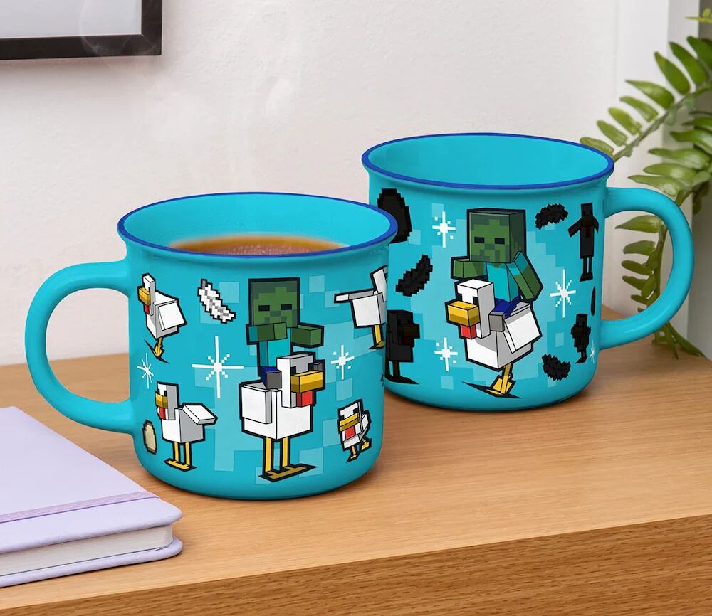 Mug Thermoréactif Minecraft - Poule Chevauchée 350ml