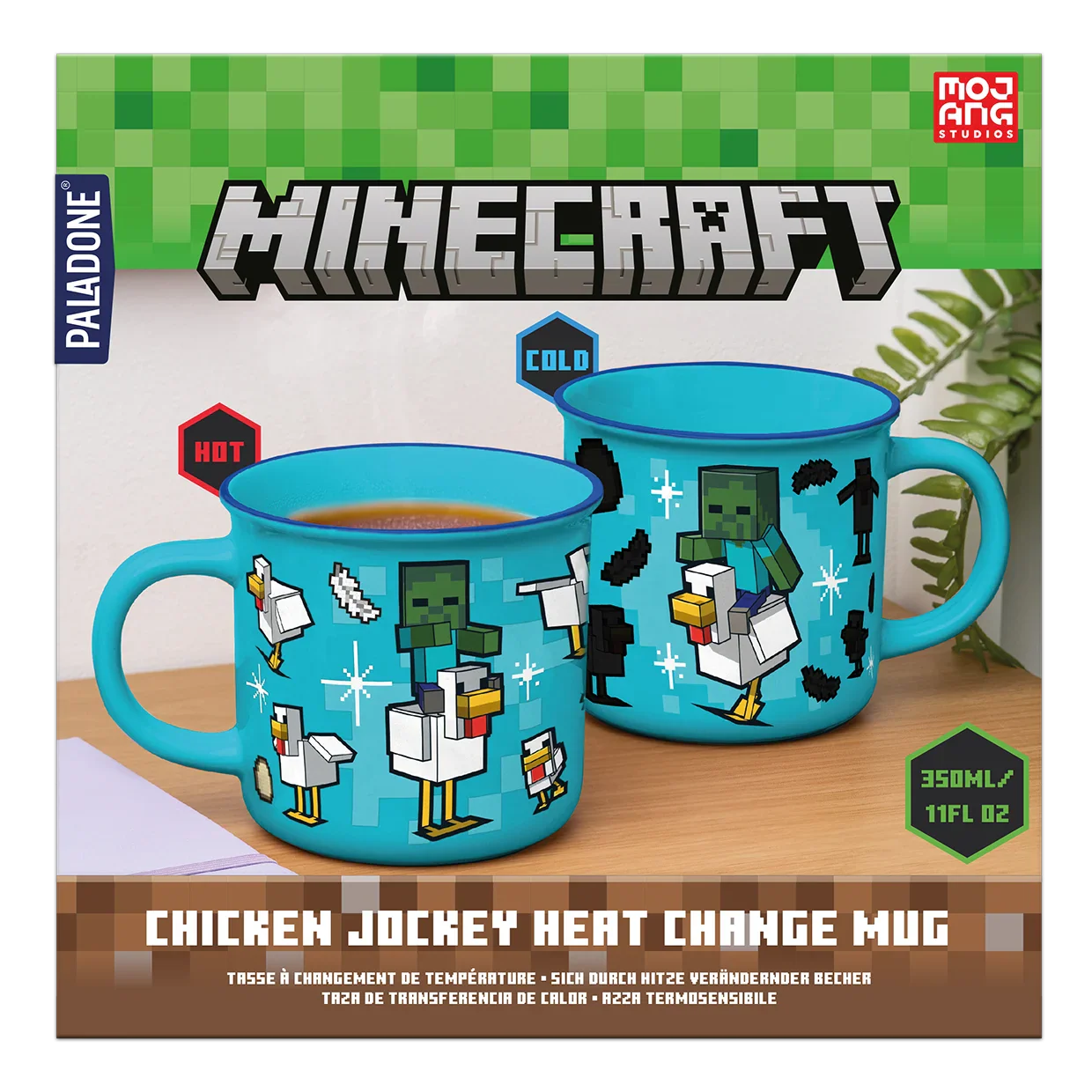 Mug Thermoréactif Minecraft - Poule Chevauchée 350ml thumbnail 3