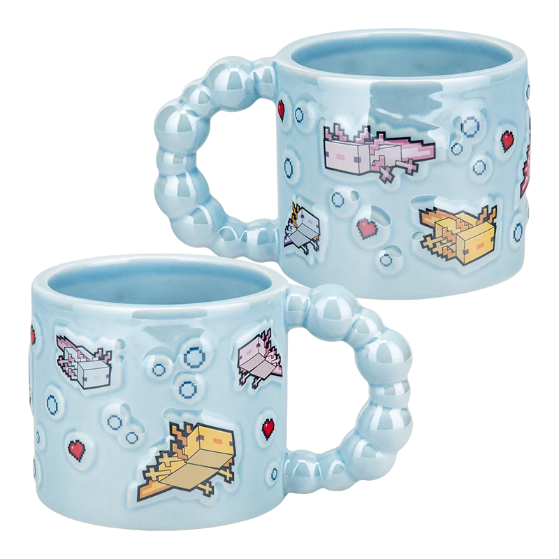 Mug Minecraft Axolotl Gravé