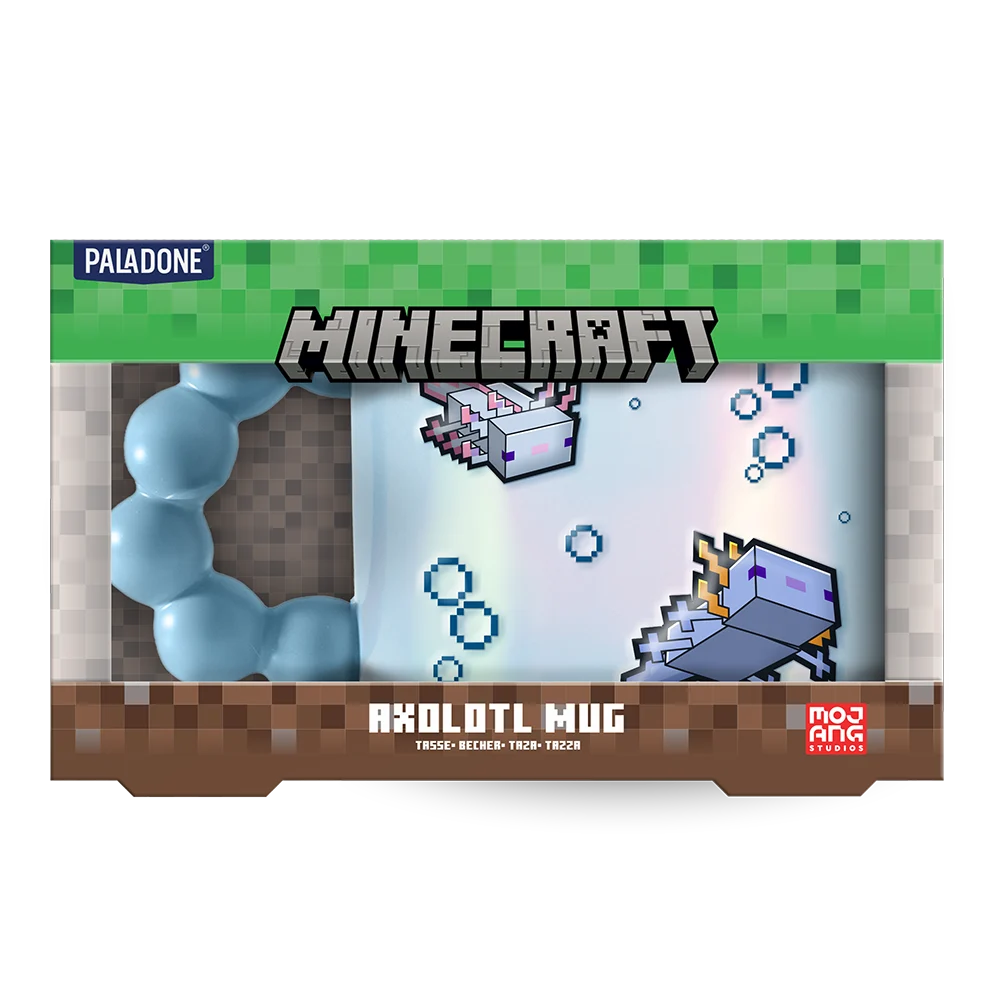 Mug Minecraft Axolotl Gravé thumbnail 3