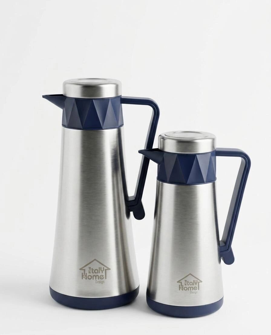 Duo Thermos Inox Isotherme 1 L & 0,6 L – Garde Chaud/froid 24h Premium thumbnail 3