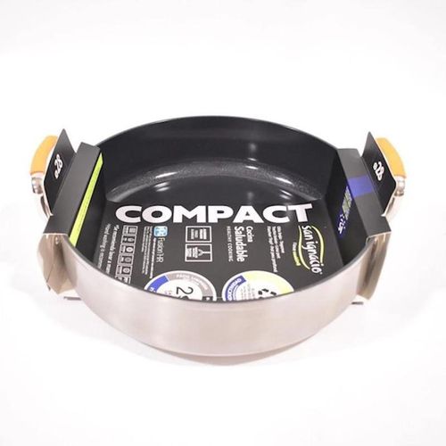 Faitout De 28 Cm / Antiadhésif / Anses Avec Effet Soft Touch / Convient À Tous Les Types De Cuisinières