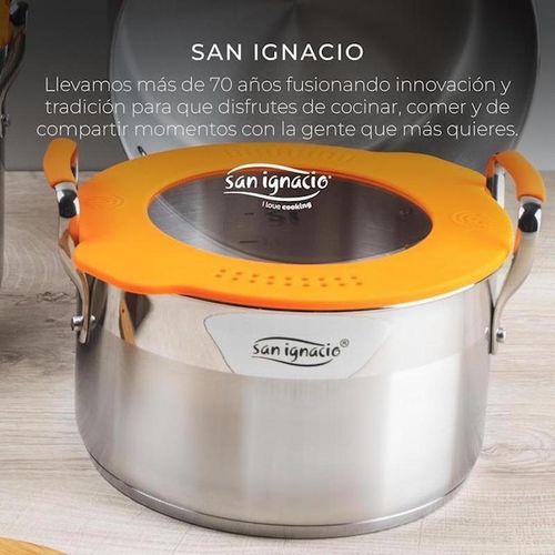 Marmite Inox Compacte 28 Cm – Qualité Premium Pour Une Cuisine Facile