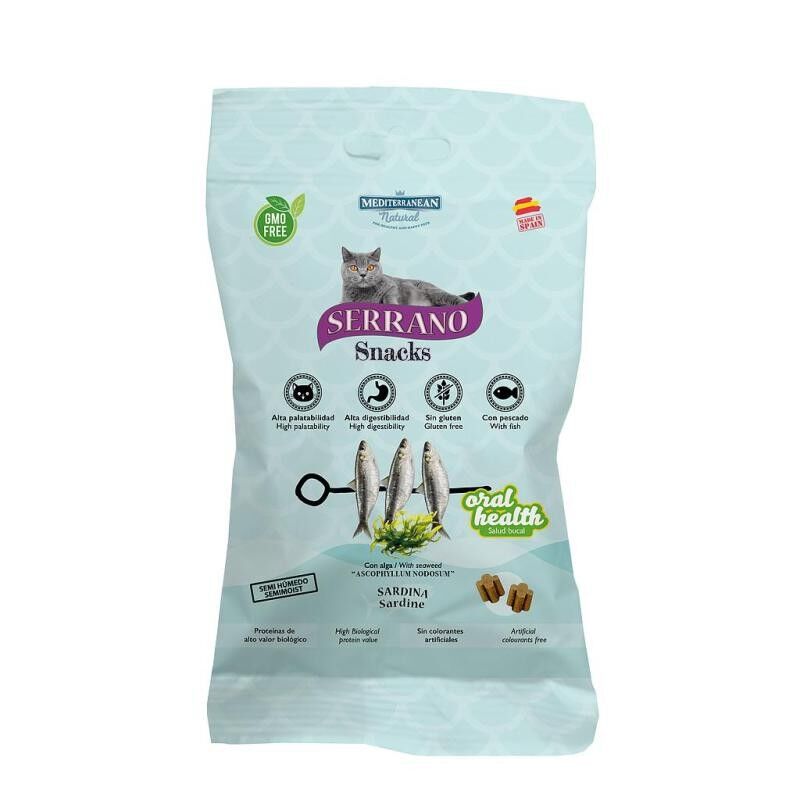 Snacks Serrano Pour Chats Sardine Oral Care 