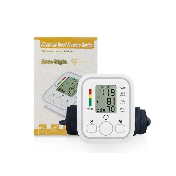 Tensiomètre Poignet Intelligent Rechargeable, Affichage Clair, Mesure Rapide