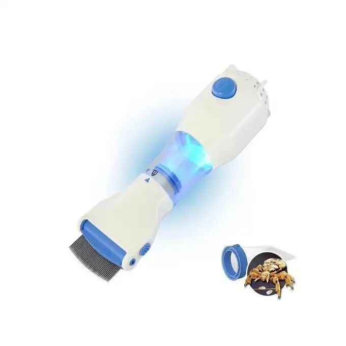Aspirateur De Traitement Anti-poux Réutilisable, Peigne Filtrant Inclus, Design Et Couleur Aléatoire thumbnail 3