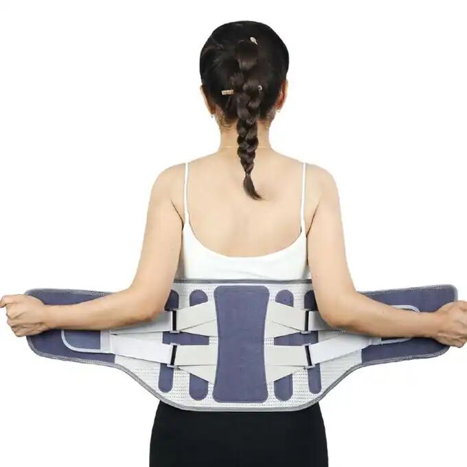 Ceinture Lombaire Ergonomique Avec Système De Traction Double - Couleur Aléatoire
