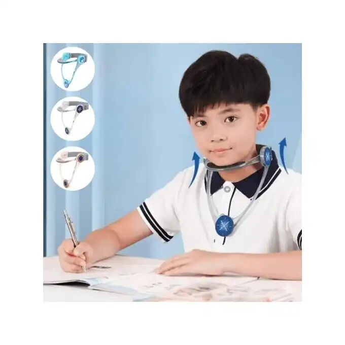 Correcteur De Posture Pour Enfants Avec Support De Cou Ajustable À 360° - Couleur Aleiatoire thumbnail 3