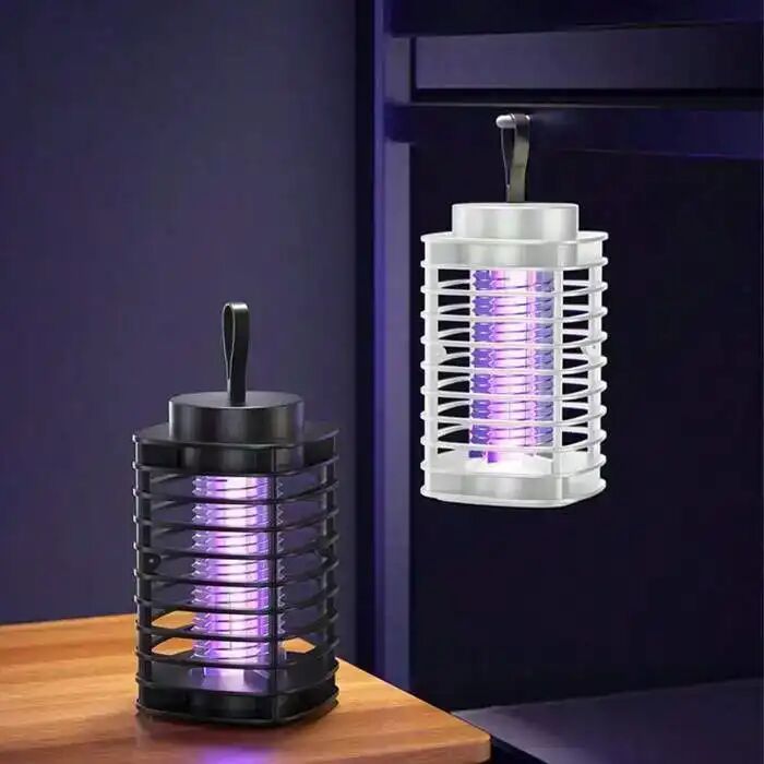 Lampe Répulsive Anti-moustiques Usb - Efficacité Silencieuse Couleur Aléatoire