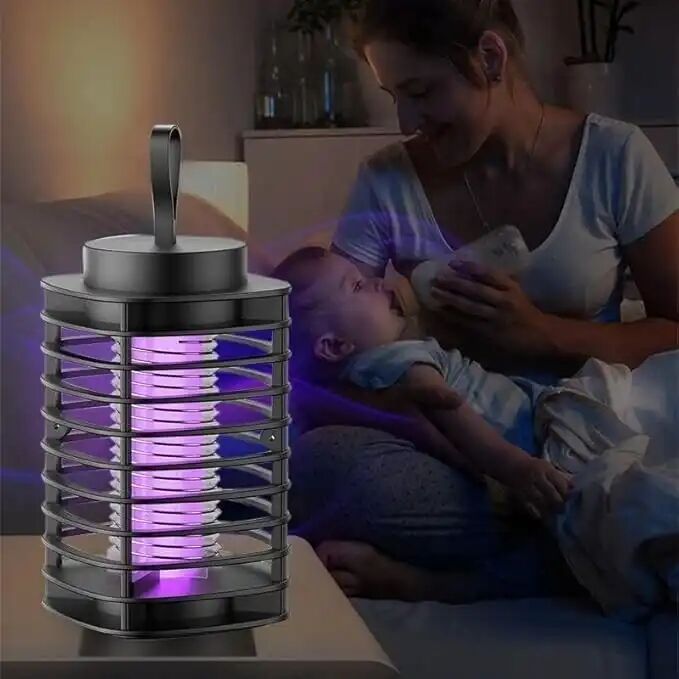 Lampe Répulsive Anti-moustiques Usb - Efficacité Silencieuse Couleur Aléatoire