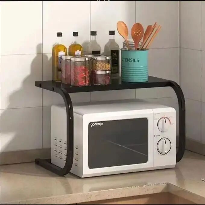 Étagère De Rangement Pour Four À Micro-ondes, Cuisine Multicouche thumbnail 3