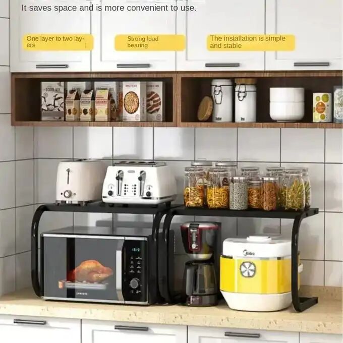 Étagère De Rangement Pour Four À Micro-ondes, Cuisine Multicouche